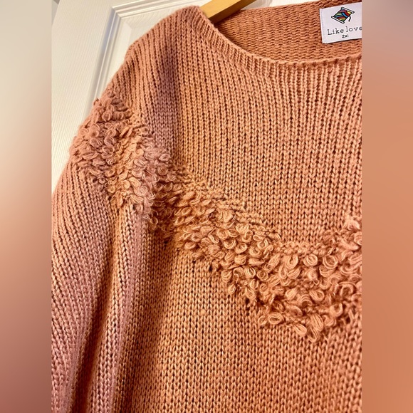 Like love mauve sweater, size 2X, NWOT - Picture 3 of 6